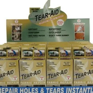Tear-Aid Displays: Fabric Type A